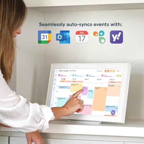 Skylight 15.4" Smart Digital Wall Calendar with Touchscreen