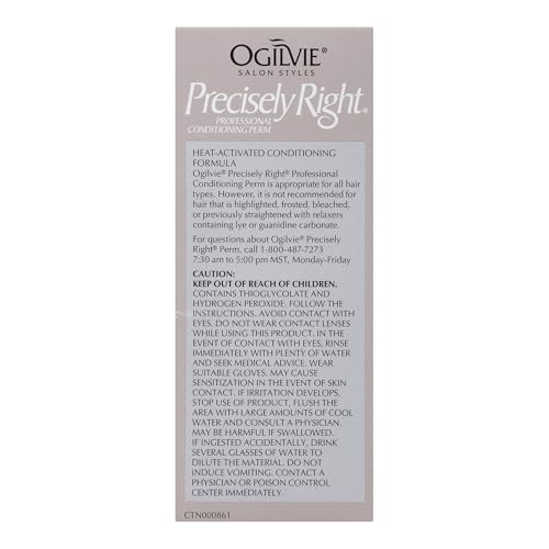 Ogilvie Salon Styles Perm Kit for Color-Treated & Thin Hair