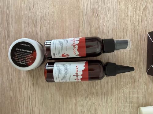 Halloween Fake Blood Kit 3-Piece Spray Gel Dripping
