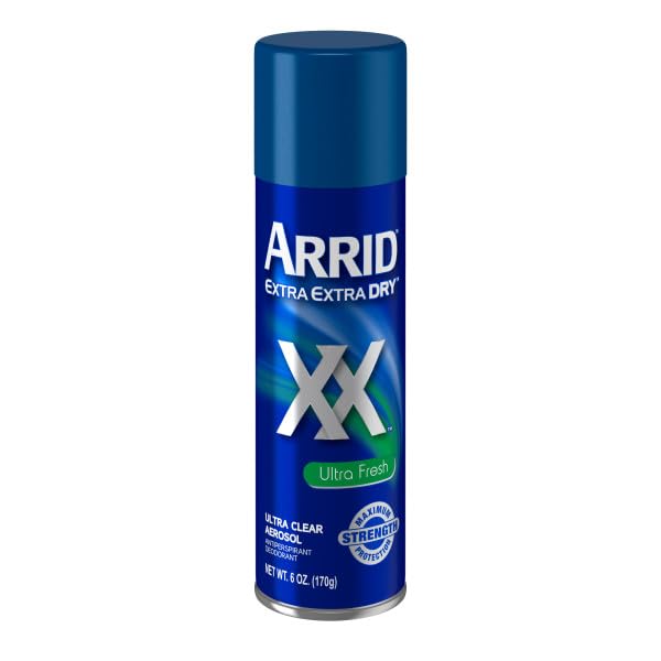 Ultra Clear Anti-Perspirant Deodorant Spray - Maximum Strength, 6 oz (4-Pack)