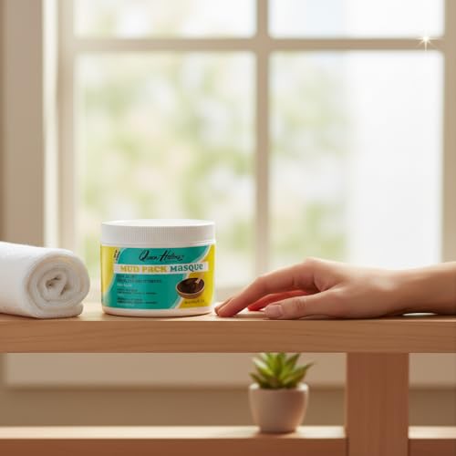 Queen Helene Mud Pack Masque, 12 Ounce, Cleanser, Softening, Smoothening, Tightens Loose Skin, Stimulates Blood Circulation