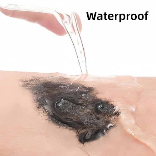 Black Waterproof Mascara with Dual-Sided Brush, No Clump