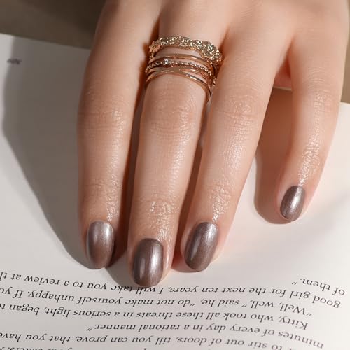 LONDONTOWN Lakur Nail Polish - Nude & Brown, Long-Lasting
