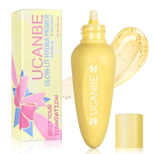 UCANBE Hydrating Jelly Makeup Primer Sweet Honey for Dry & Sensitive Skin