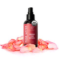 Eve Hansen Organic Rose Water Spray ? Pure Rosewater Face & Hair Mist for Hydration & Refreshing Glow | Facial Toner & Makeup Setting Spray | Alcohol-Free & Vegan | 4 oz