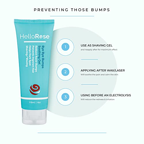 Smoothing Solution Ingrown Hair Treatment - Bikini Line Dark Spot Removal and Razor Bumps Treatment for Women to Reduce Razor Burn & Redness in the Pubic Area - After Shave for Women and Men