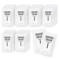 Shaving Cream Bulk, 12ml/0.42fl Oz Travel Shaving Cream, Individually Packaged, Suitable For Travel, Hotels, Home, Camping, Charities, Homeless People (50-PACK)