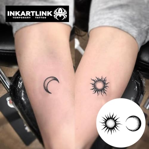 INKARTLINK Semi-Permanent Tattoos - Waterproof, 1-2 Week Wear