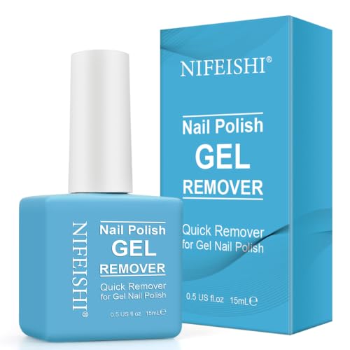 Gel Nail Polish Remover - Fast 3-5 Min Magic Burst Polish Remover (15ml)