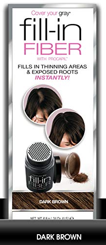 Cover Your Gray Pro Fill-In Fibers with Procapil - Dark Brown