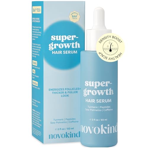 Caffeine Hair Growth Serum with Peptides & Rosemary - 2 fl oz