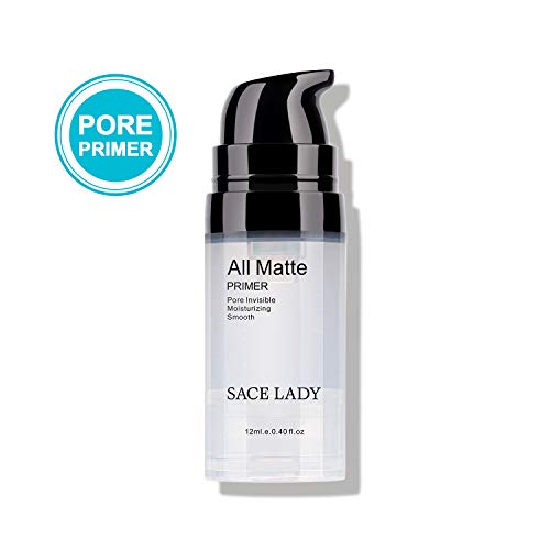 SACE LADY Invisible Pore Foundation Primer All Matte Face Primer, Oil- control and Smooth Face Primer Gel 12ml/0.4Fl Oz
