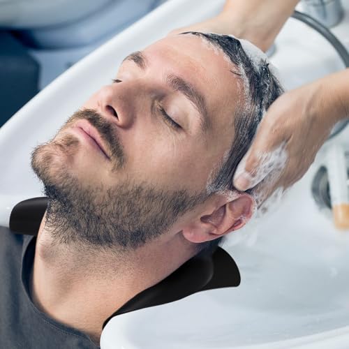 Silicone Salon Shampoo Neck Rest Cushion with Suction Cups