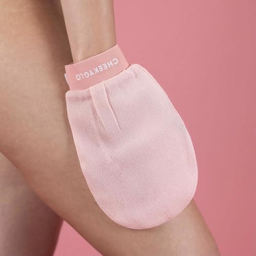 CheekyGlo Exfoliating Glove 2-Pack | Korean Body Scrubber Mitt