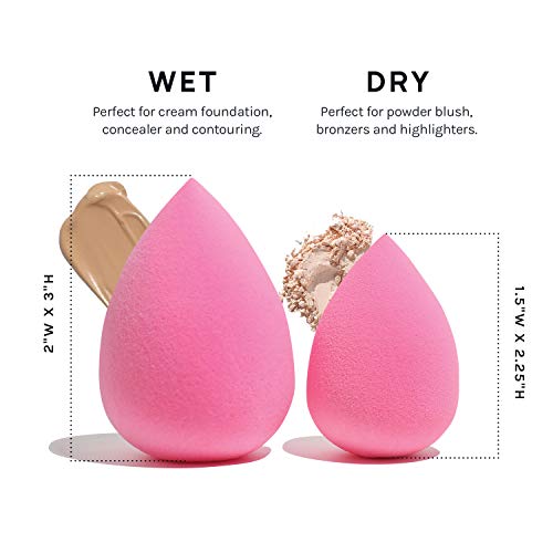 AOA Studio Makeup Sponge Set - 6 Latex-Free Blenders