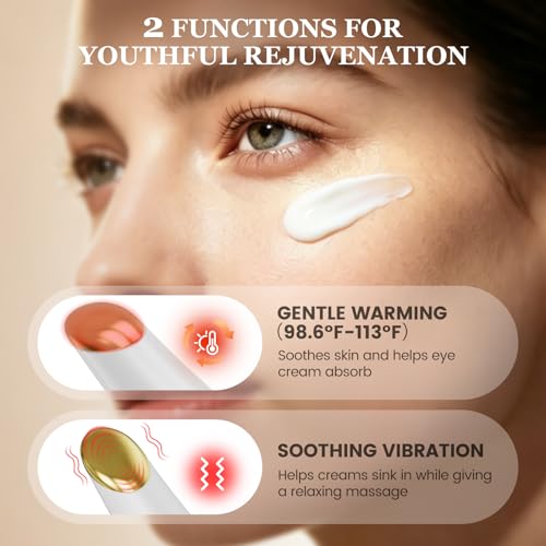 Heated Eye Lift Wand with Temperature Control & Massage