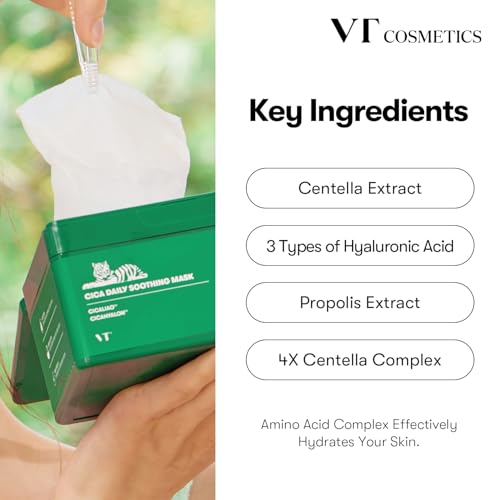 VT COSMETICS Bundle Reedle Shot 100 (1.69 oz. / 50ml) and Daily Soothing Mask (30pcs)