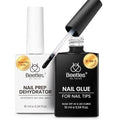 Beetles 9-in-1 Gel Nail Glue & Dehydrator Kit for Long-Lasting Manicures