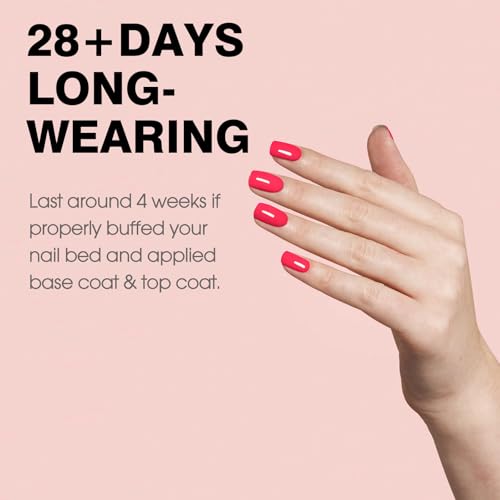 CANNI 9ml Strawberry Pink Gel Nail Polish High Gloss UV LED Soak Off