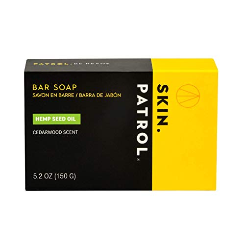 Bump Patrol Skin Patrol Hemp Soap - Bar Soap with Hemp Seed Oil - Sulfate-Free