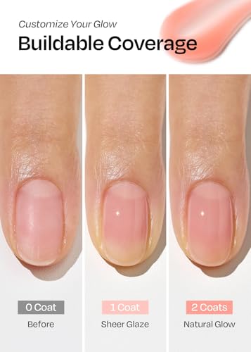 ohora Natural Glow Milk Syrup Nail Strengthener - 15 mL