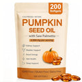 Pumpkin Seed Oil Softgels 3000mg with Saw Palmetto for Hair & Kidney Health