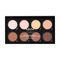 NYX Professional Makeup Highlight & Contour Pro Palette – 8 Shades