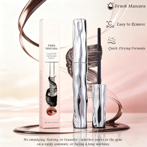 Waterproof Volumizing Mascara Black – Curling & Lengthening