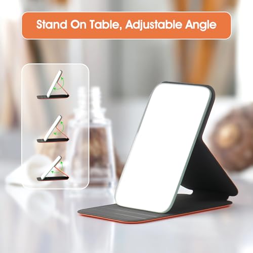 Korutomi Ultra-Thin Travel Makeup Mirror - Compact Handheld Design