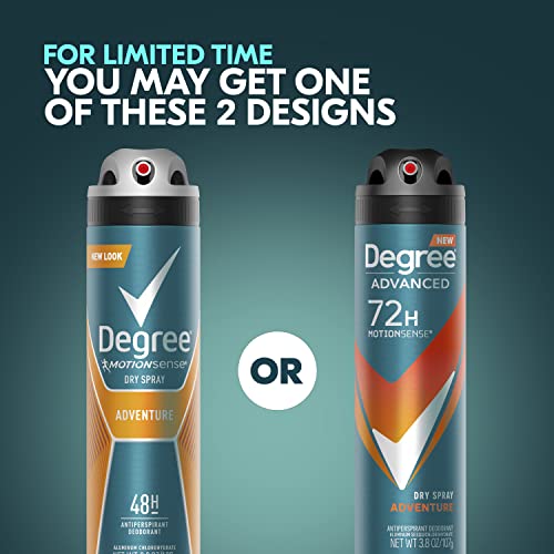 72-Hour Advanced Antiperspirant Deodorant Dry Spray for Men