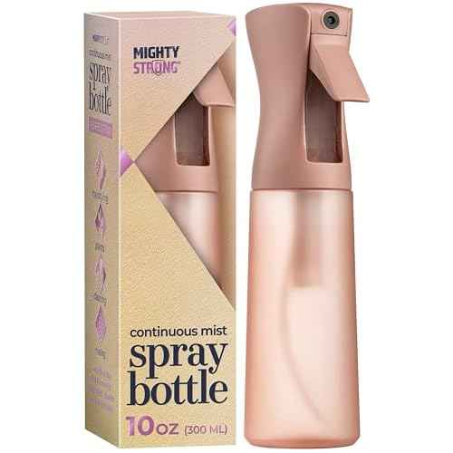 10 OZ Continuous Spray Bottles - Ultra Fine Mist Sprayer | Water Spray Bottle For Hair Stuff, Mister Spray Bottle For Plants Mister | Hair Spray Bottles For Hairstyling, Cleaning, Salons