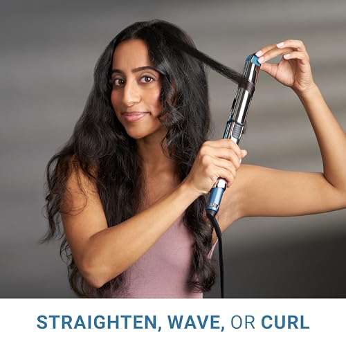 BaBylissPRO Nano Titanium Prima Flat Iron – 2-in-1 Straightener & Curling Iron