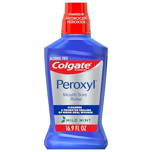 Colgate Peroxyl Mouth Sore Rinse, 1.5% Hydrogen Peroxide, 16.9 fl oz