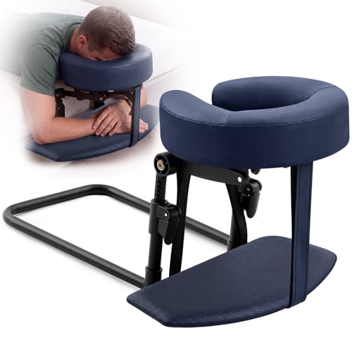 Adjustable Massage Headrest for Bed with Armrest Panel