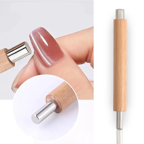 5pcs Cat Eye Nail Magnet Set - Double-Ended Tool for Stunning Designs