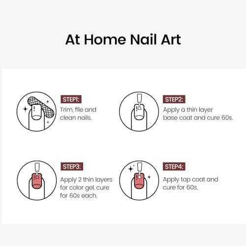 Gel Nail Polish White 16.5ml for UV/LED Curing Home Salon Nail Art - Variation B02-1