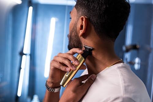 Andis Insight Slim Cordless Hair Trimmer Kit, 9-Piece, Gold