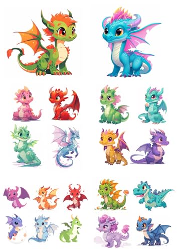 Dopetattoo Dinosaur Temporary Tattoos - 20 Waterproof Designs