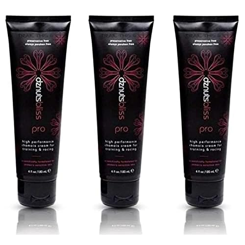 dznuts - Women¡¯s Bliss Chamois Cream - Anti-Chafing for Saddle Sores, Thigh Friction, Skin Irritation - Cyclists, Runners, Triathletes 3 Pack