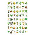 St. Patrick's Day Shamrock Temporary Tattoos, 144 Pack