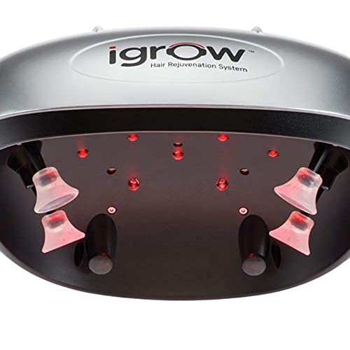 iGrow Professional Laser Hair Growth System - FDA Cleared Laser Cap Hair Growth for Men & Hair Regrowth Treatments for Women, Hair Loss Treatments Hair Helmet