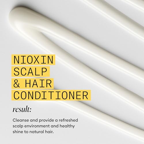 Nioxin Scalp + Hair Thickening System 1 Conditioner, For Natural Hair with Light Thinning, 16.9 fl oz (Packaging May Vary)