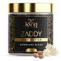 KXNG Cosmetics Organic Shea Body Butter Cream ? 4oz | Mens Body Butter for Black Men & Women with Shea, Cocoa, Mango & Coconut Oil | Moisturizing Cream for Hands, Feet & Skin ? Zaddy