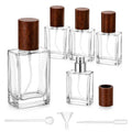 Homoyoyo Travel Perfume Atomizer Set - 5x 15ml Refillable Bottles