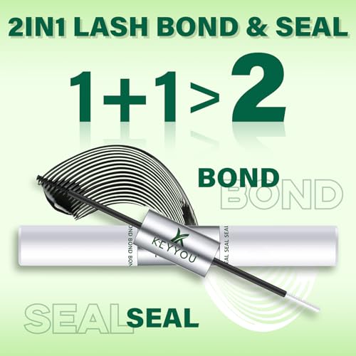 KEYYOU Lash Bond and Seal 10ML - Waterproof Eyelash Glue