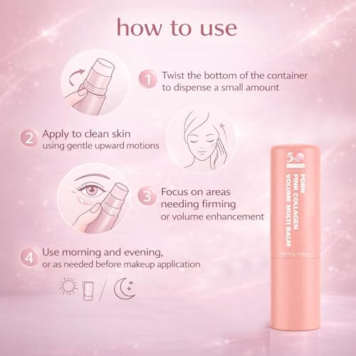PDRN Collagen Volume Balm Stick - Anti-Aging Firming Lift (2-Pack)