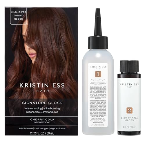 Kristin Ess Hair Gloss Cherry Cola - Semi-Permanent Color Toner