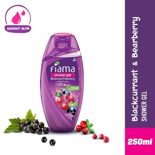 Fiama Di Wills Black Currant Bearberry Radiant Glow Shower Gel, 250ml