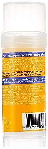 Cantu Flaxseed Smoothing Hair Wax with Shea Butter, Beeswax, Honey & Coconut Oil 2 oz