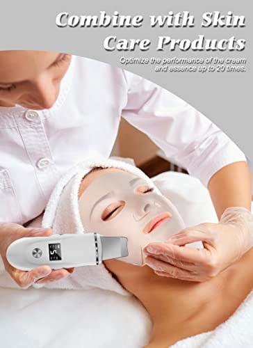 4-in-1 Face Skin Scrubber with USB Charging & Auto Shut-off